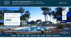 Desktop Screenshot of fourpointsmiamibeach.com